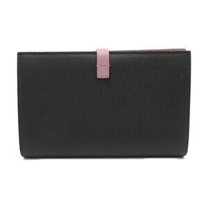 Celine long Wallet leather wallet bifold gray purple